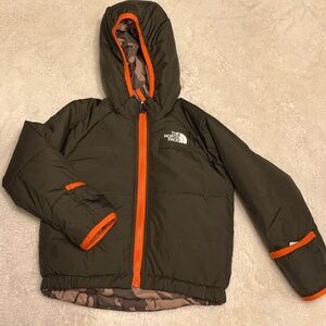 Reversible North Face puffer